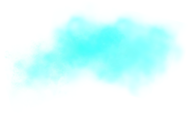 Abstract Blue Smoke Texture PNG with transparent background