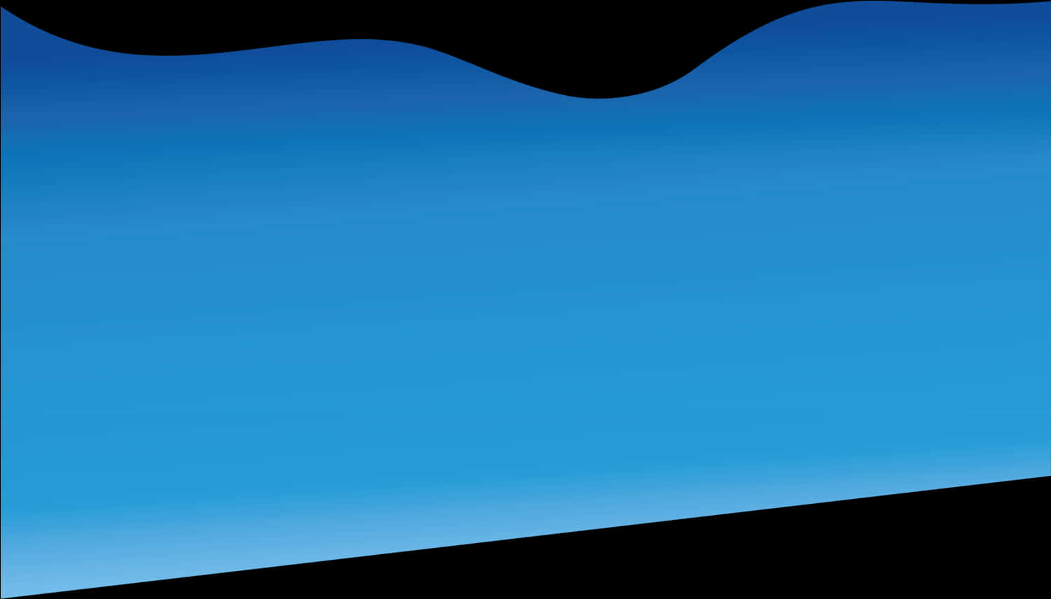 Abstract Blue Wave Design 1501x856 PNG image with a transparent background, free high-resolution download
