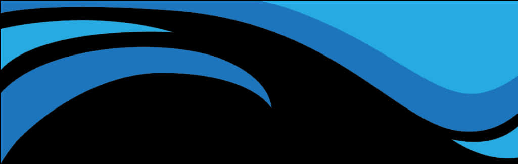 Abstract Blue Wave Design PNG image with a transparent background, free high-resolution download