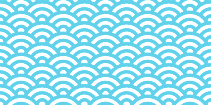 Abstract Blue Wave Pattern PNG with transparent background