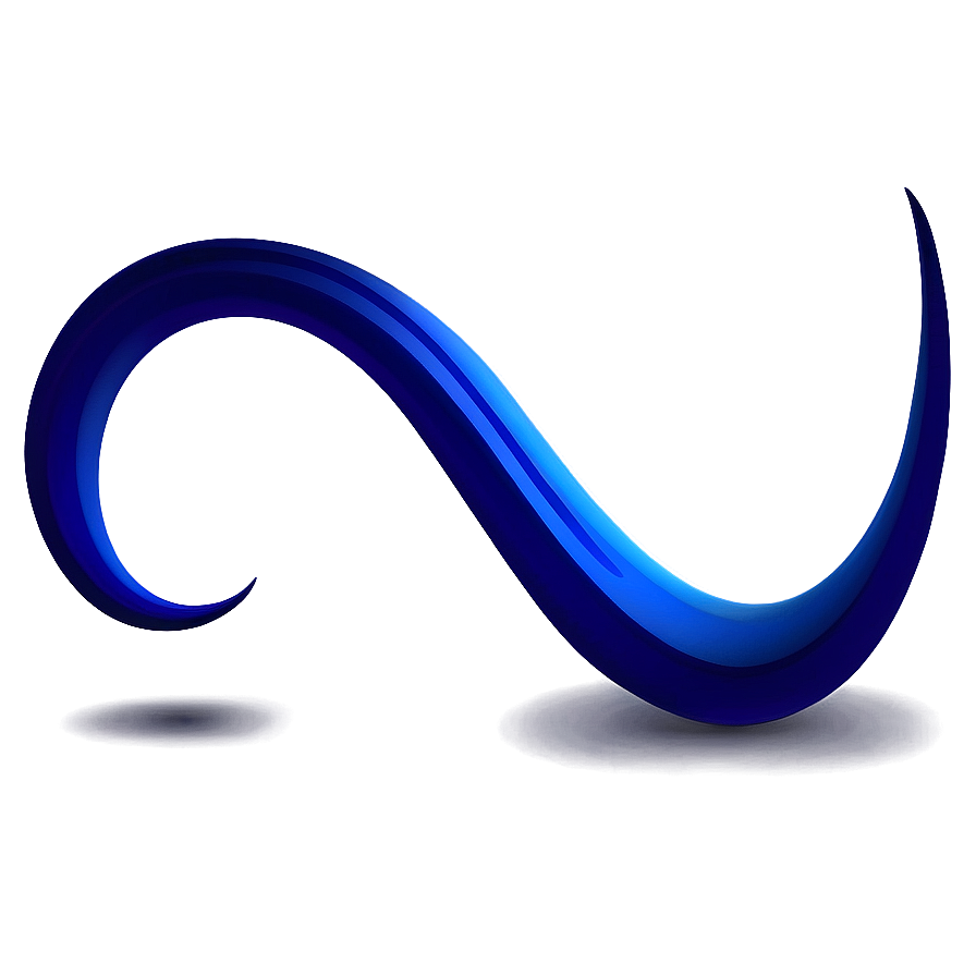 Abstract Blue Wave Png 20