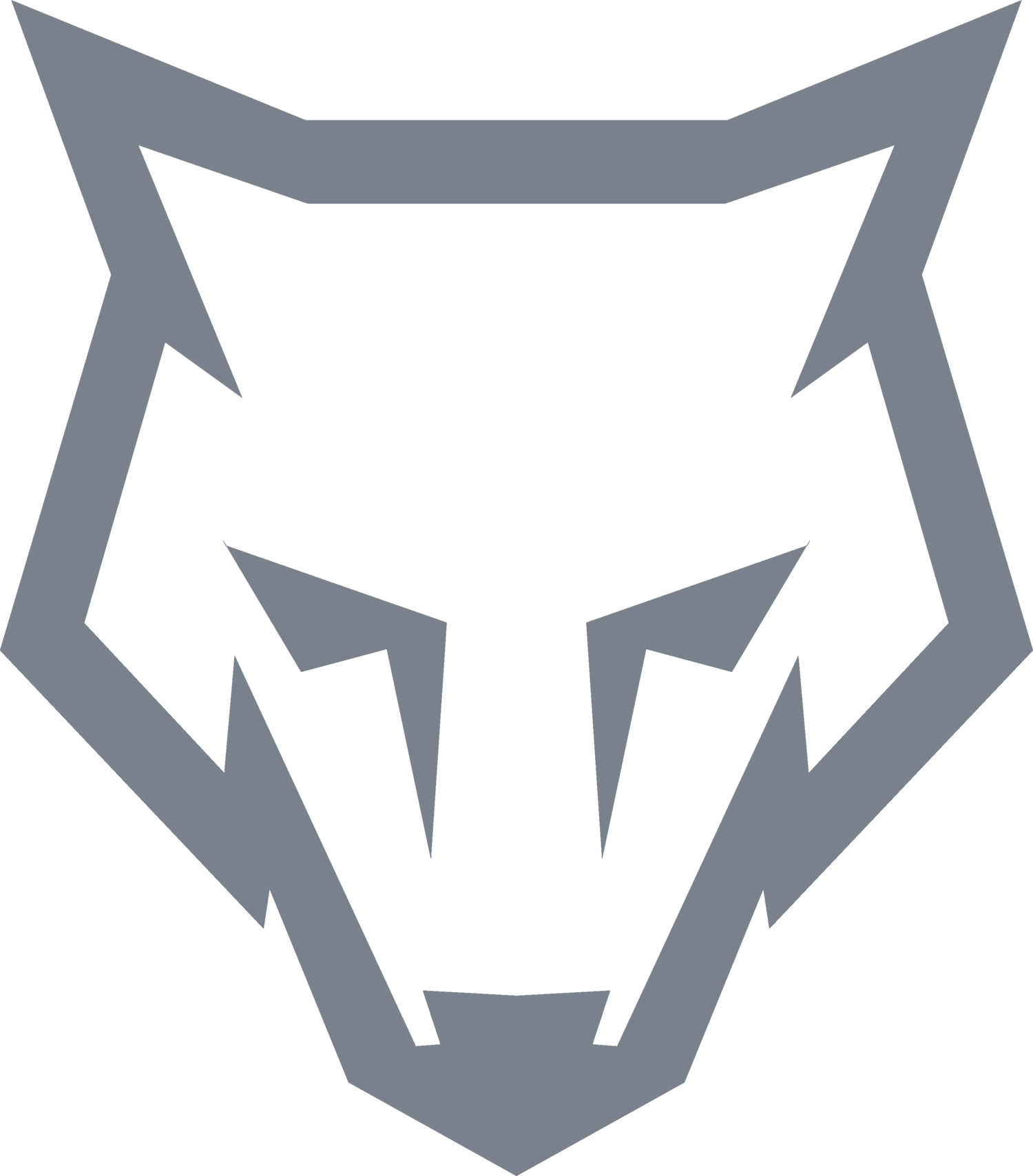 Abstract Blue Wolf Logo.png