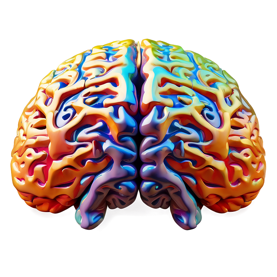 Abstract Brain Design Png 04292024