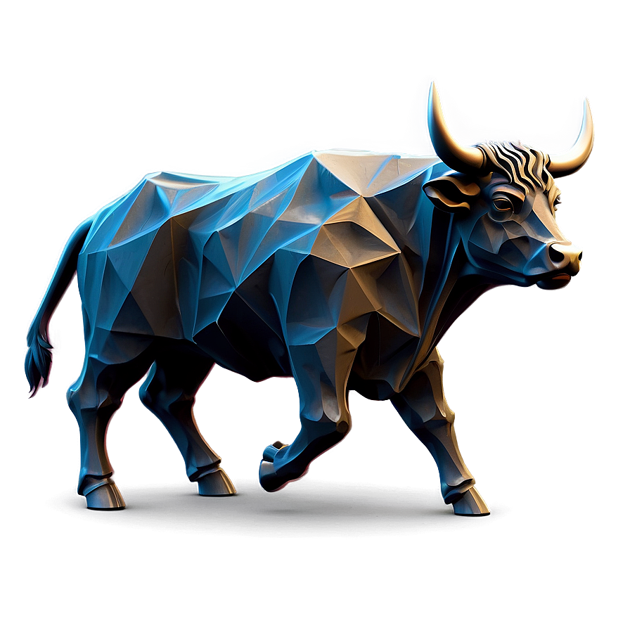 Abstract Bull Art Png 05242024