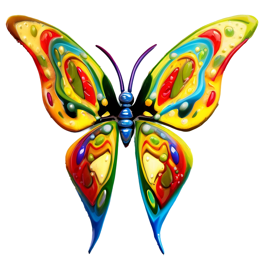 Abstract Butterfly Concept Png 7