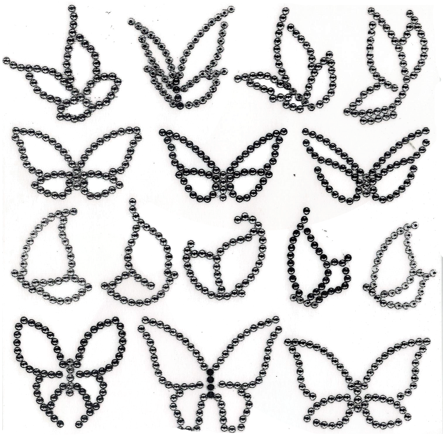 Butterfly Outline Png, Transparent Png PNG with transparent background