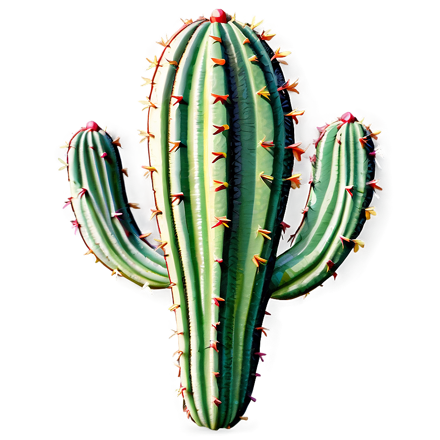 Abstract Cactus Design Png Psb