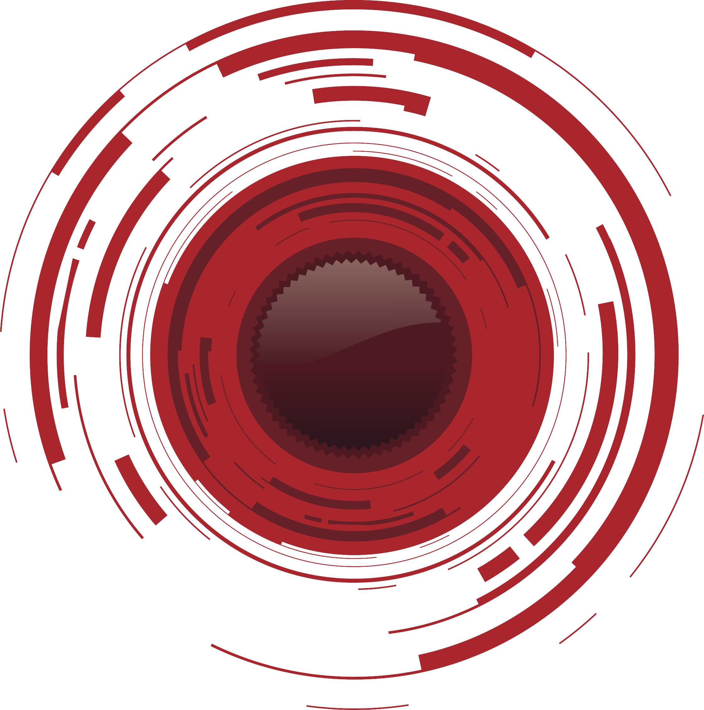 Abstract Camera Lens Design PNG with transparent background