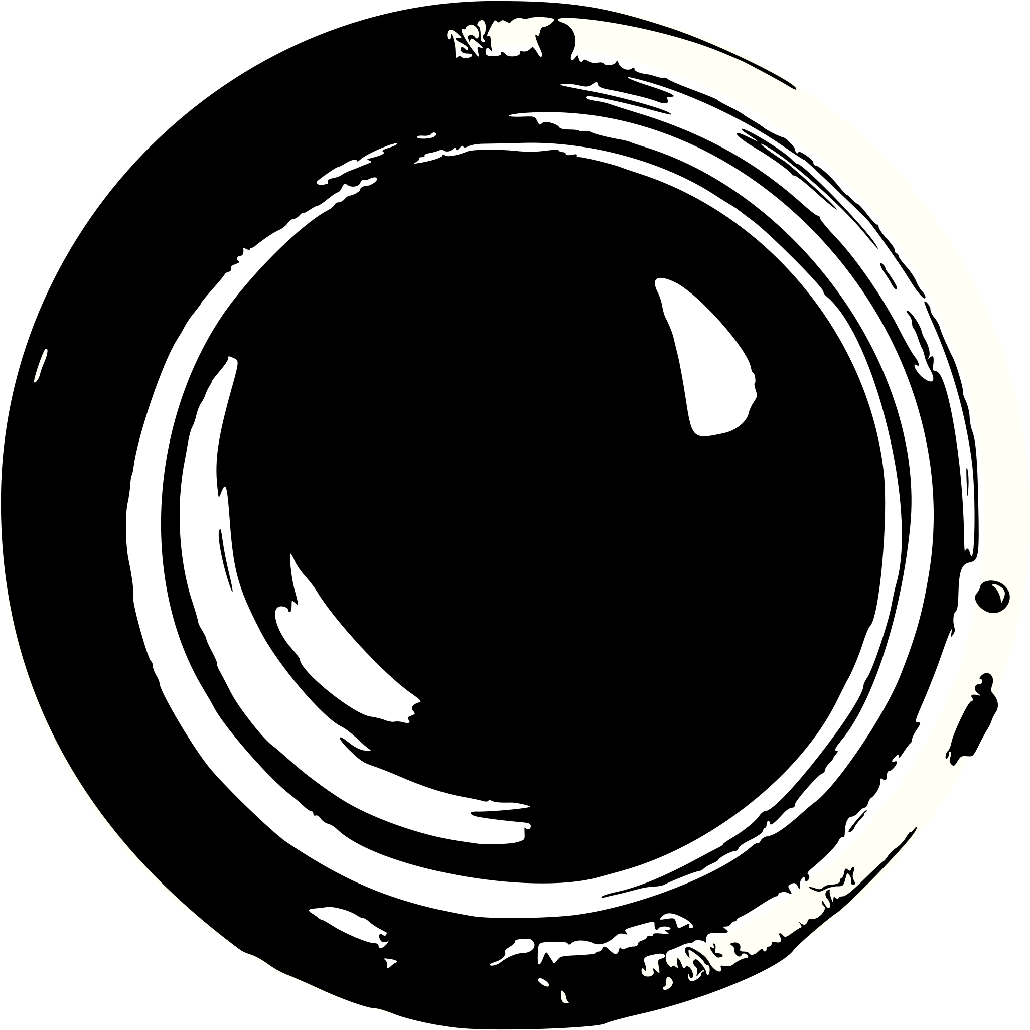 Abstract Camera Lens Graphic PNG with transparent background