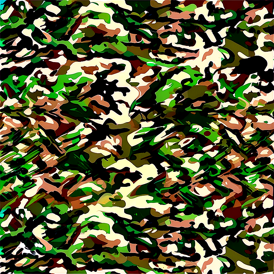 Abstract Camouflage Art Png 65