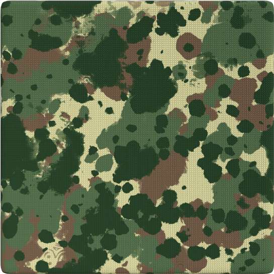 Abstract Camouflage Pattern