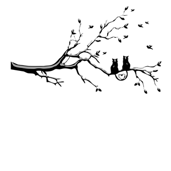 Abstract Cat Outline Art.jpg PNG image with a transparent background, free high-resolution download