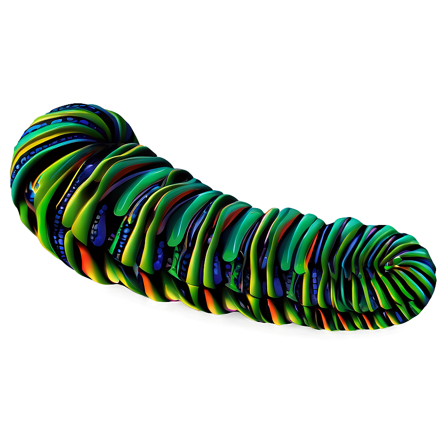 Abstract Caterpillar Art Png Scn56