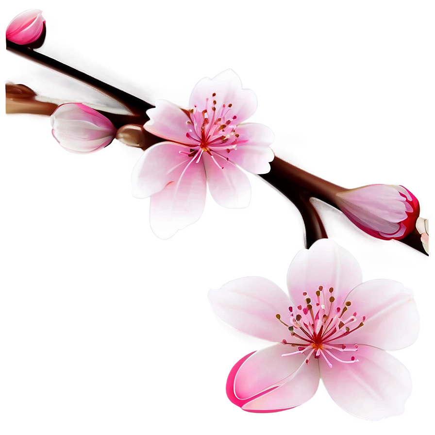 Abstract Cherry Blossom Background PNG 43 PNG with transparent background