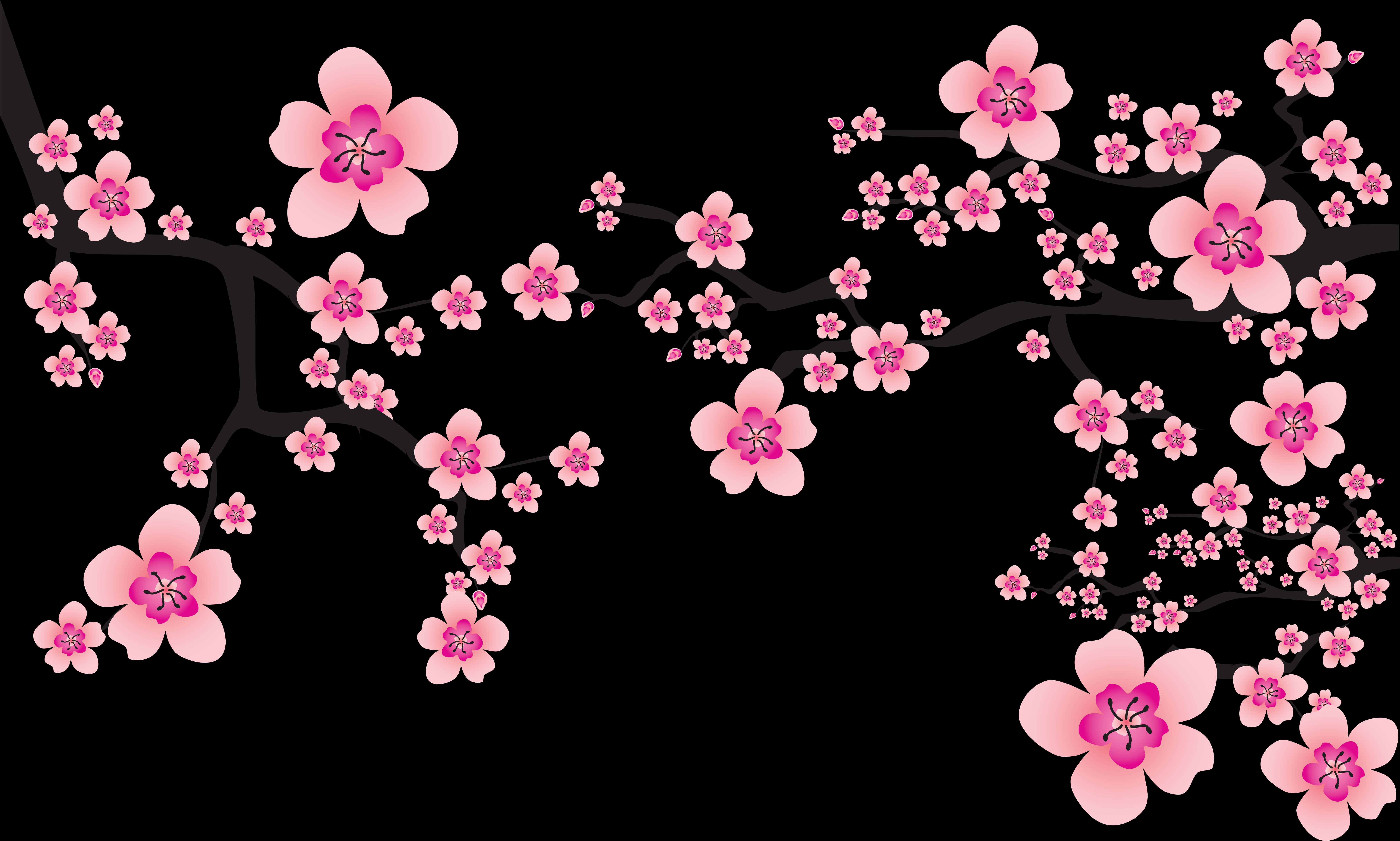 Sakura Png - Transparent Cherry Blossom Flower, Png Download