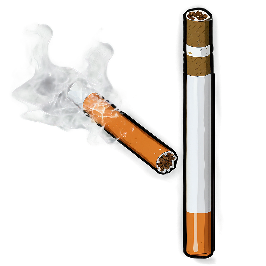 Abstract Cigarette Smoke Png Qxt35