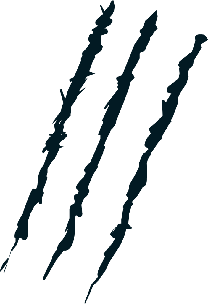 Transparent Claw Scratch Marks Png - Scratch Clipart PNG with transparent background