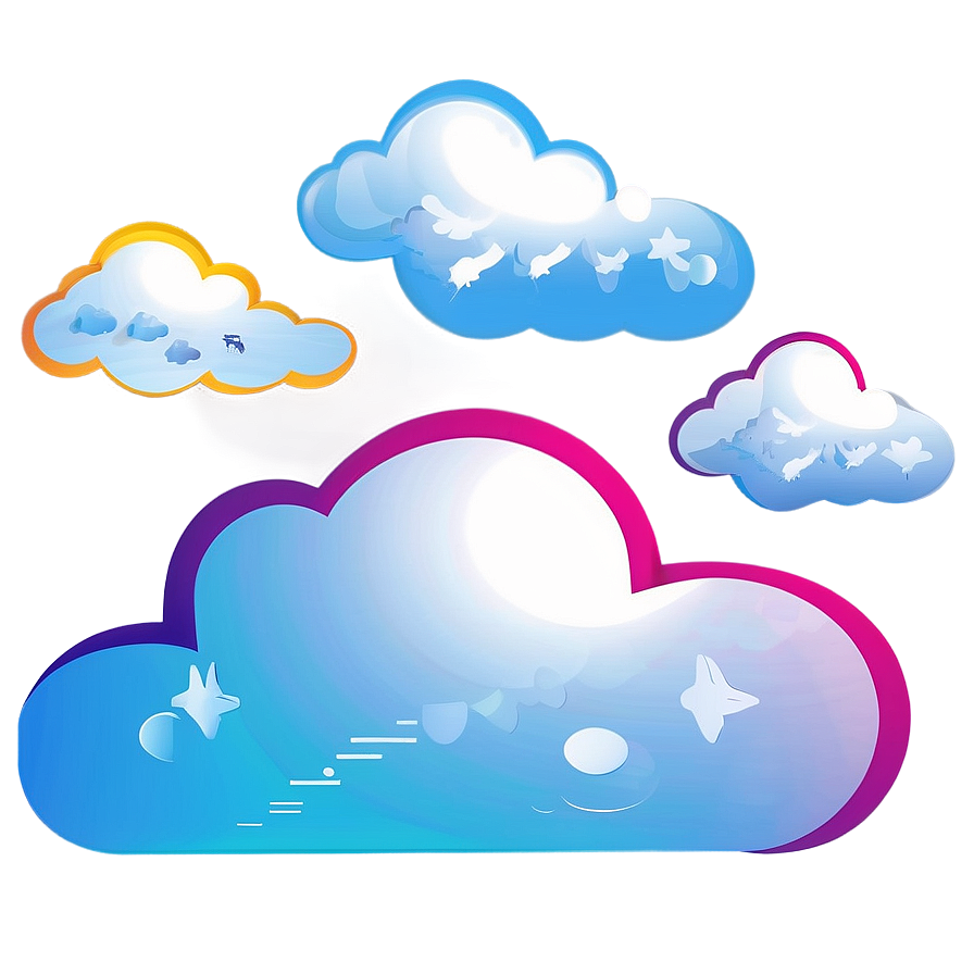 Abstract Cloud Clipart Png Hek