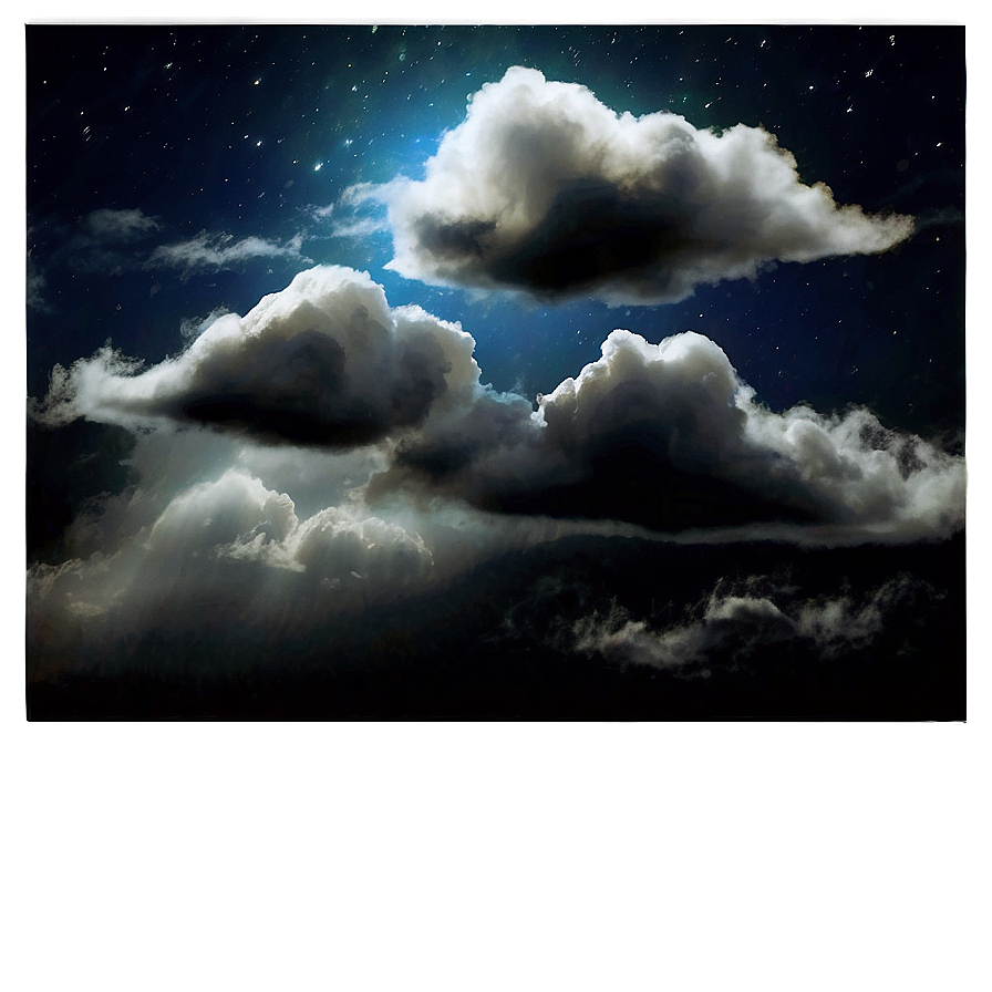 Abstract Cloudy Sky Art PNG 64 PNG with transparent background