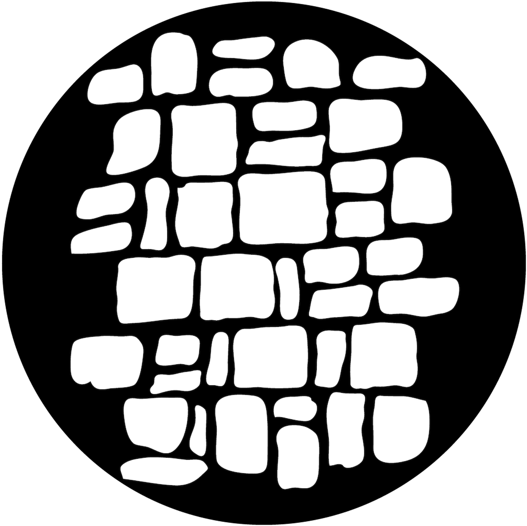 Abstract Cobblestone Pattern 1677x1675 PNG image with a transparent background, free high-resolution download