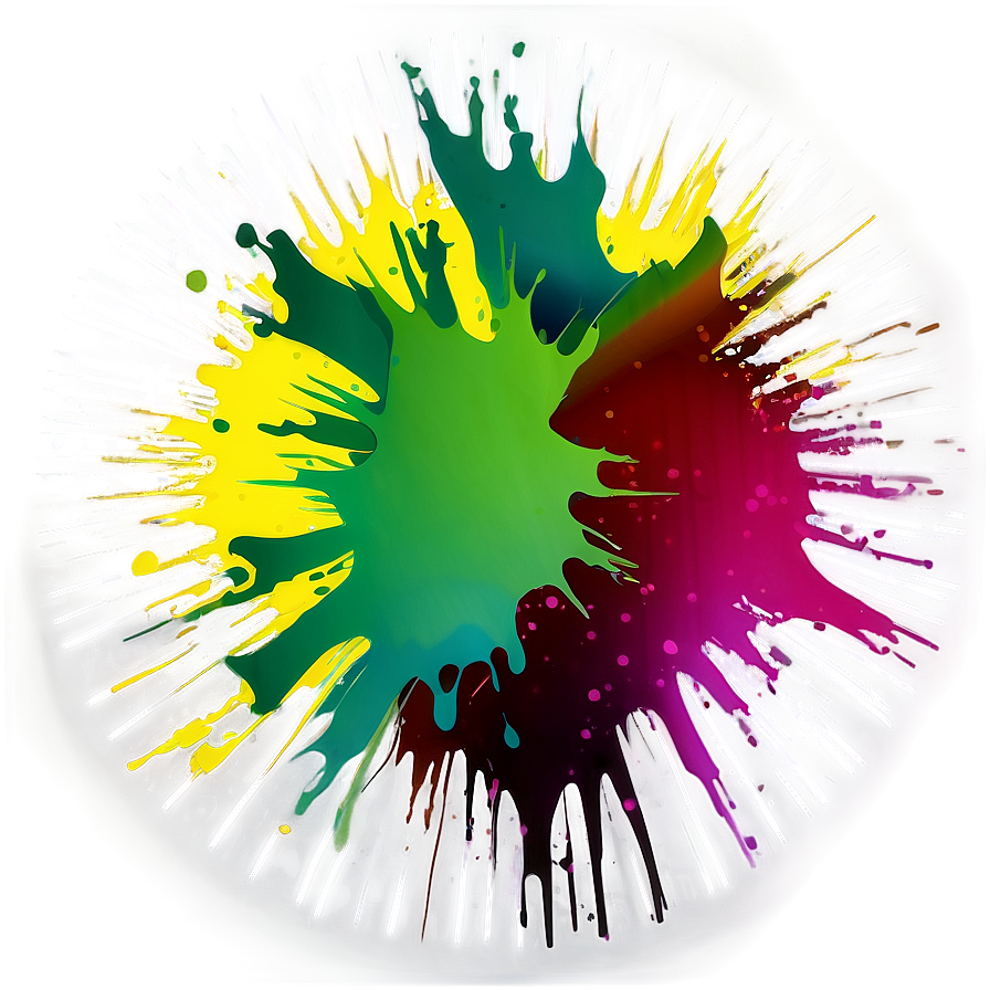 Abstract Color Splash Png Ixp