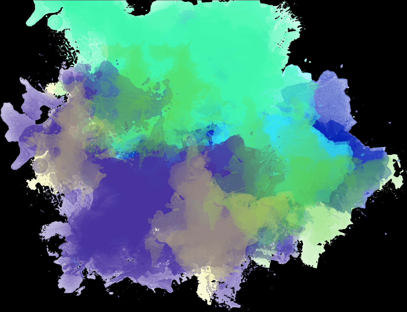 Abstract_ Colorful_ Paint_ Splatter_ Background PNG with transparent background
