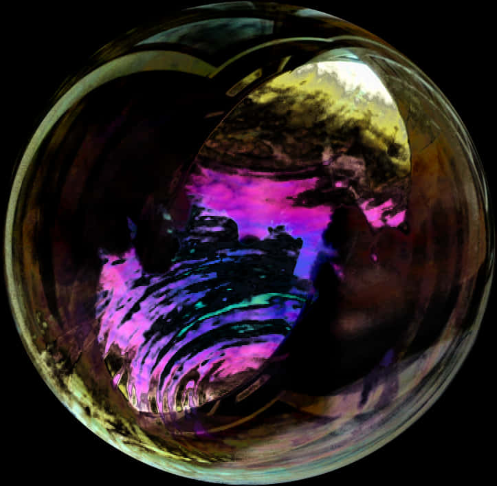 Abstract Colorful Sphere.jpg PNG with transparent background