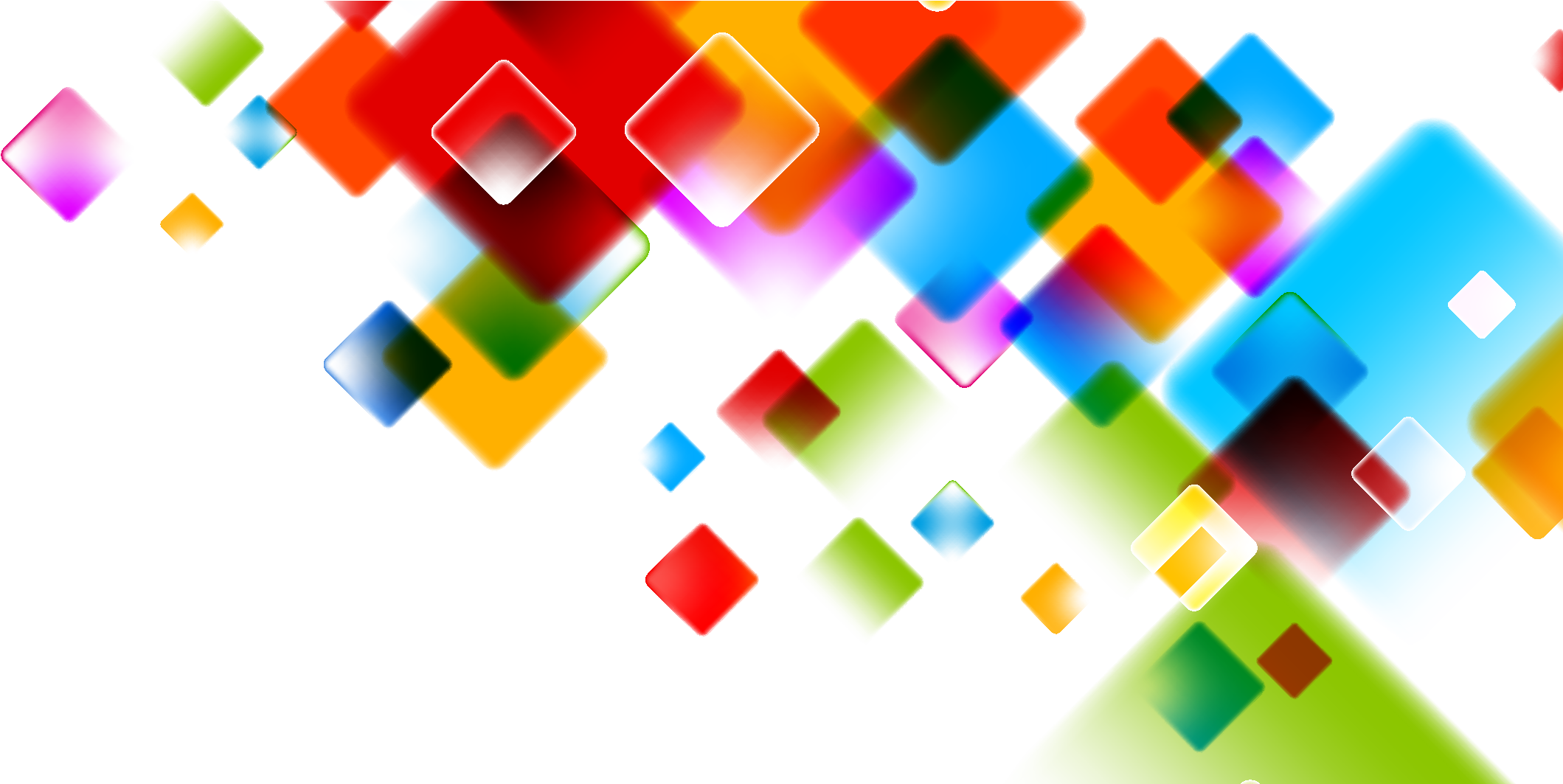 Abstract Colorful Squares Background