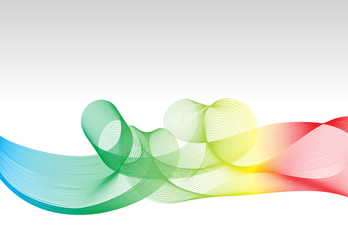 Abstract_ Colorful_ Wave_ Background PNG with transparent background