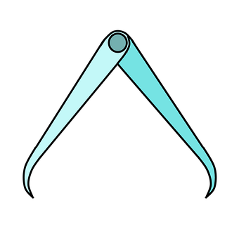 Abstract Compass Logo Design PNG with transparent background