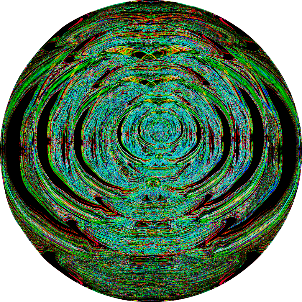 Abstract Cool Circle Art