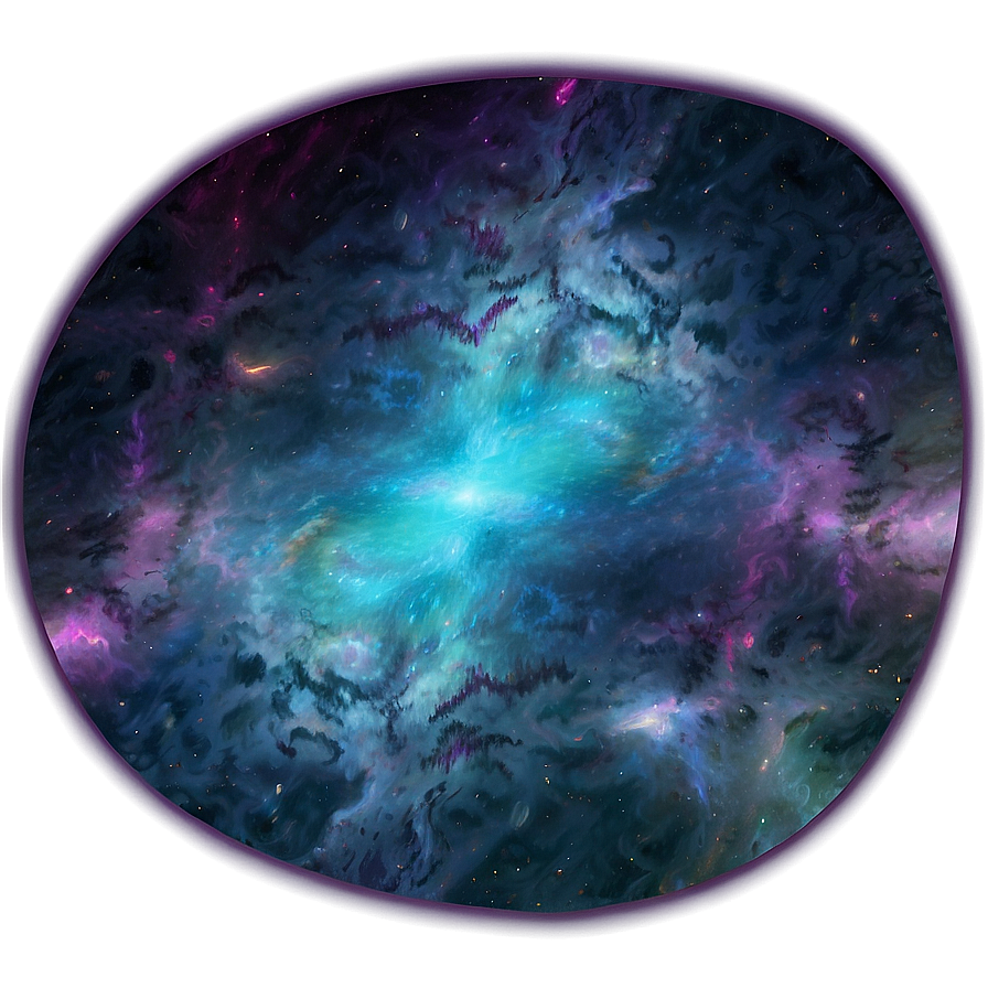 Abstract Cosmic Nebula Png 60