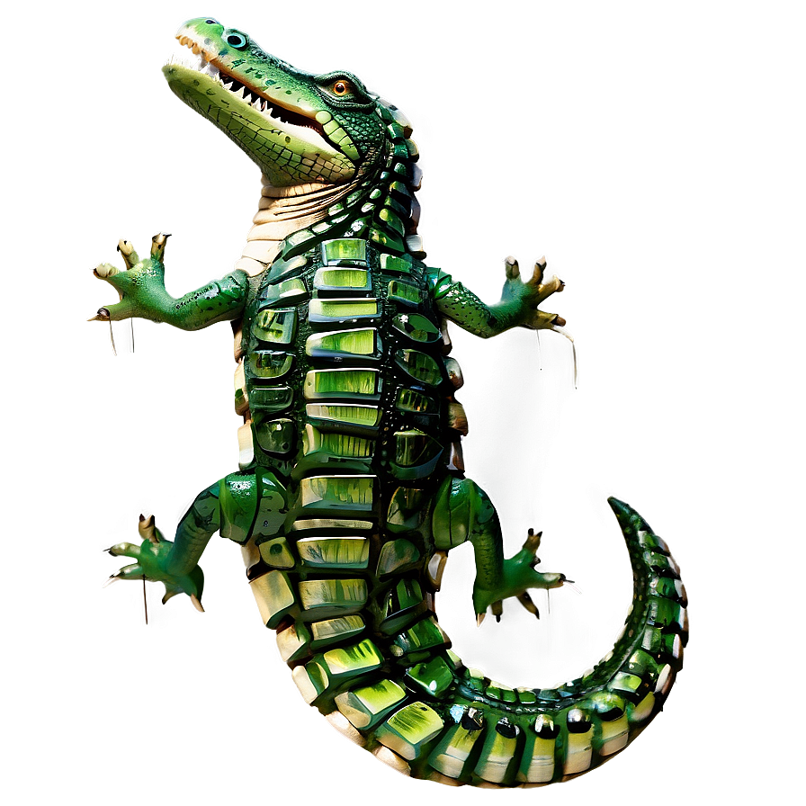 Abstract Crocodile Art Png Sbc86