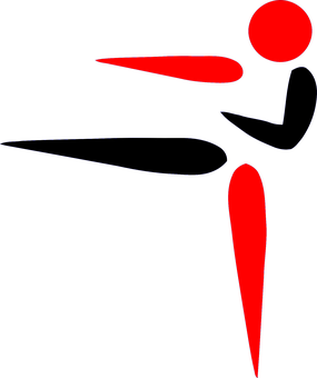 Abstract Cyclist Vector Art PNG with transparent background