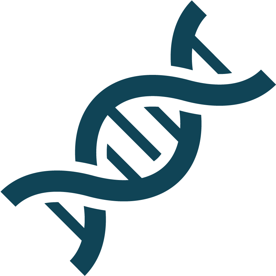 Abstract D N A Double Helix Icon PNG with transparent background