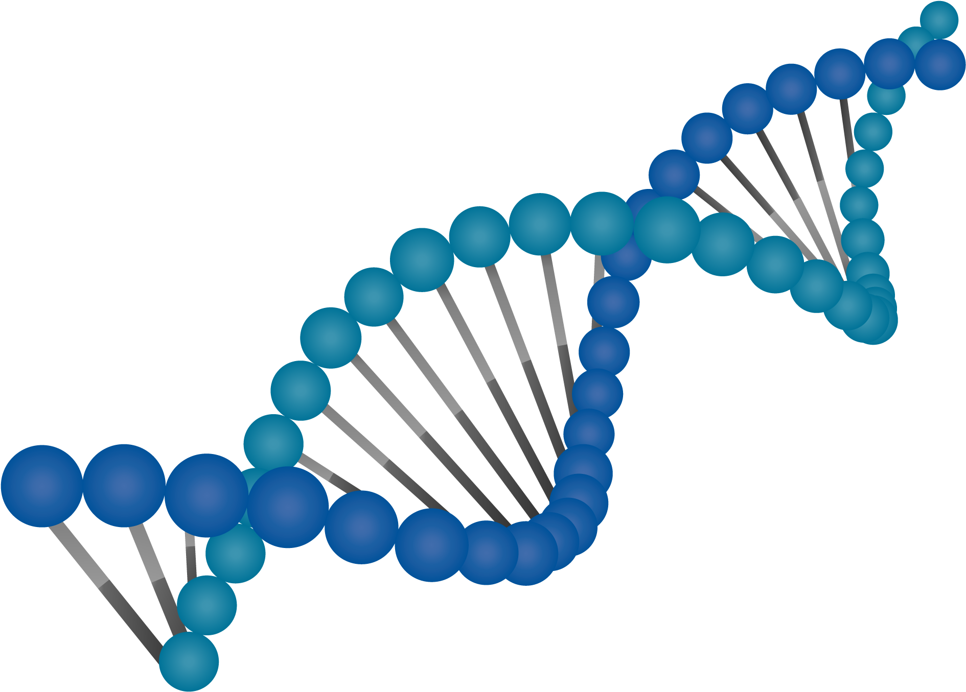 Abstract D N A Double Helix Illustration