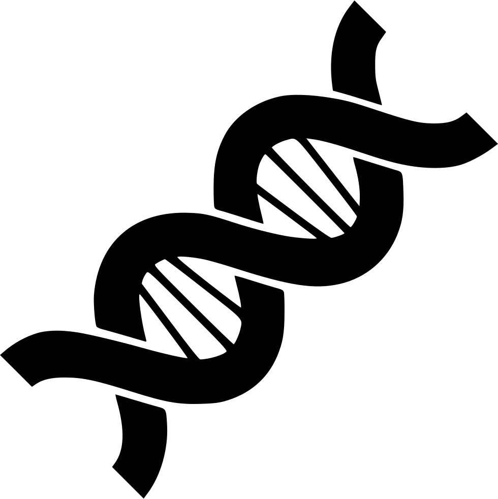 Abstract D N A Double Helix PNG with transparent background