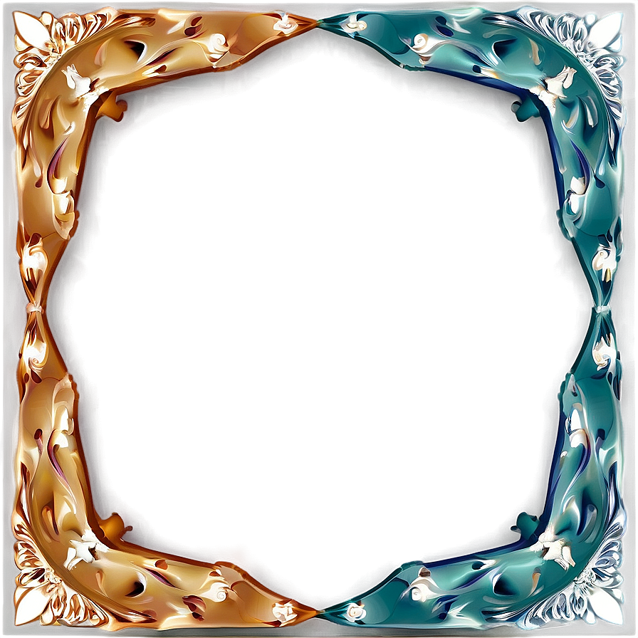 Abstract Decorative Frame Png 06292024