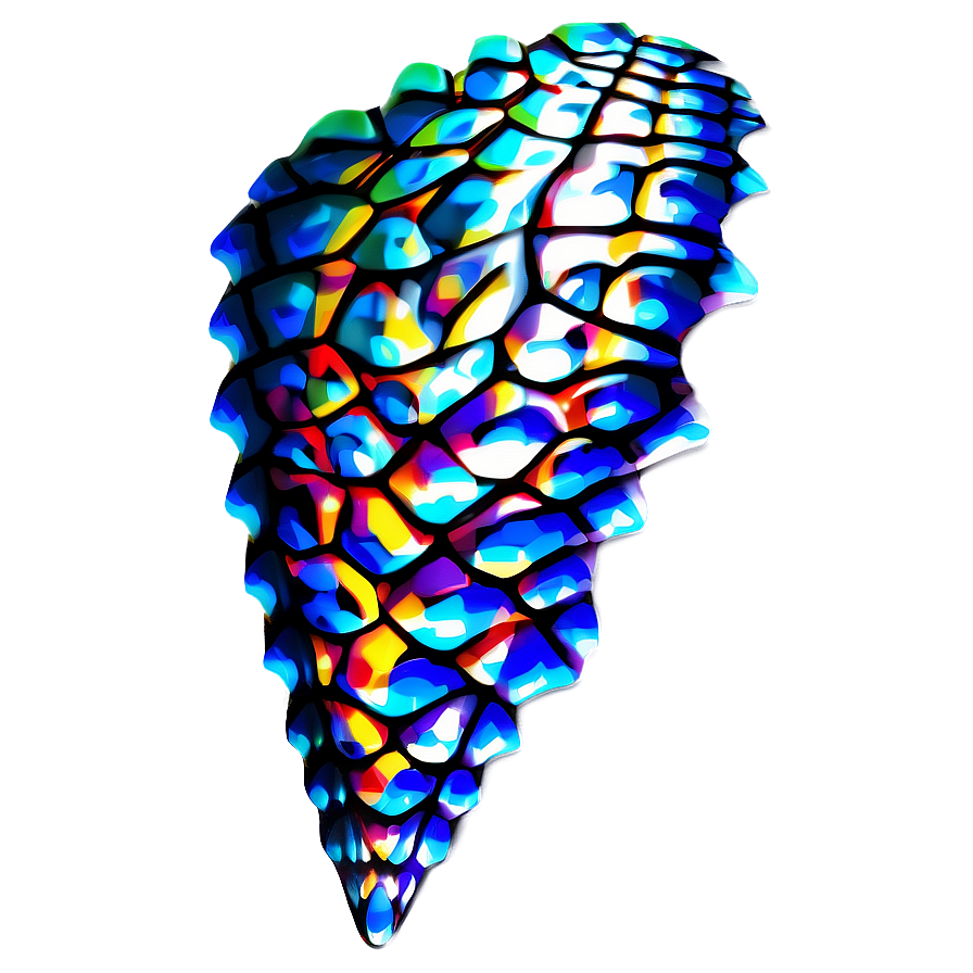 Abstract Dragon Scales Png 06282024