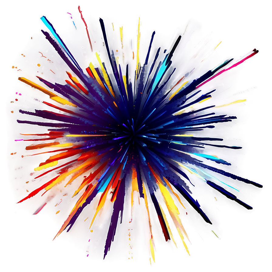 Abstract Explosion Transparent Png 05262024