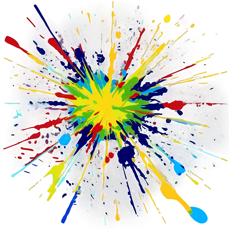 Abstract Expressionism Splatter Png 06272024