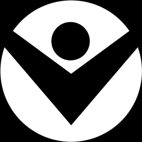 Abstract Eye Design Blackand White PNG image with a transparent background, free high-resolution download