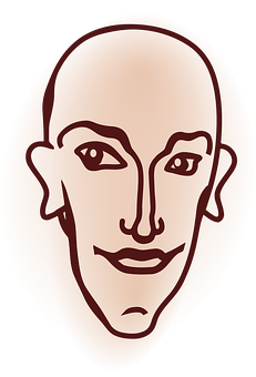 Abstract Face Illusion Art.jpg PNG with transparent background