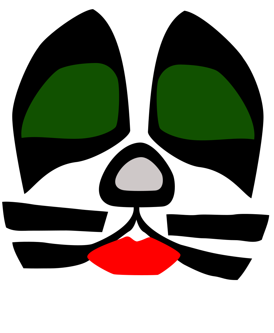 Abstract_ Face_ Painting_ Art PNG with transparent background
