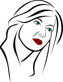 Abstract Facein Darkness PNG with transparent background