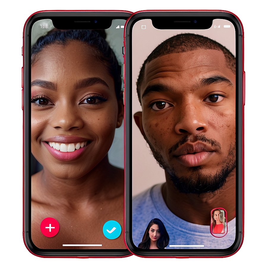 Abstract Facetime Call Concept Png Xac