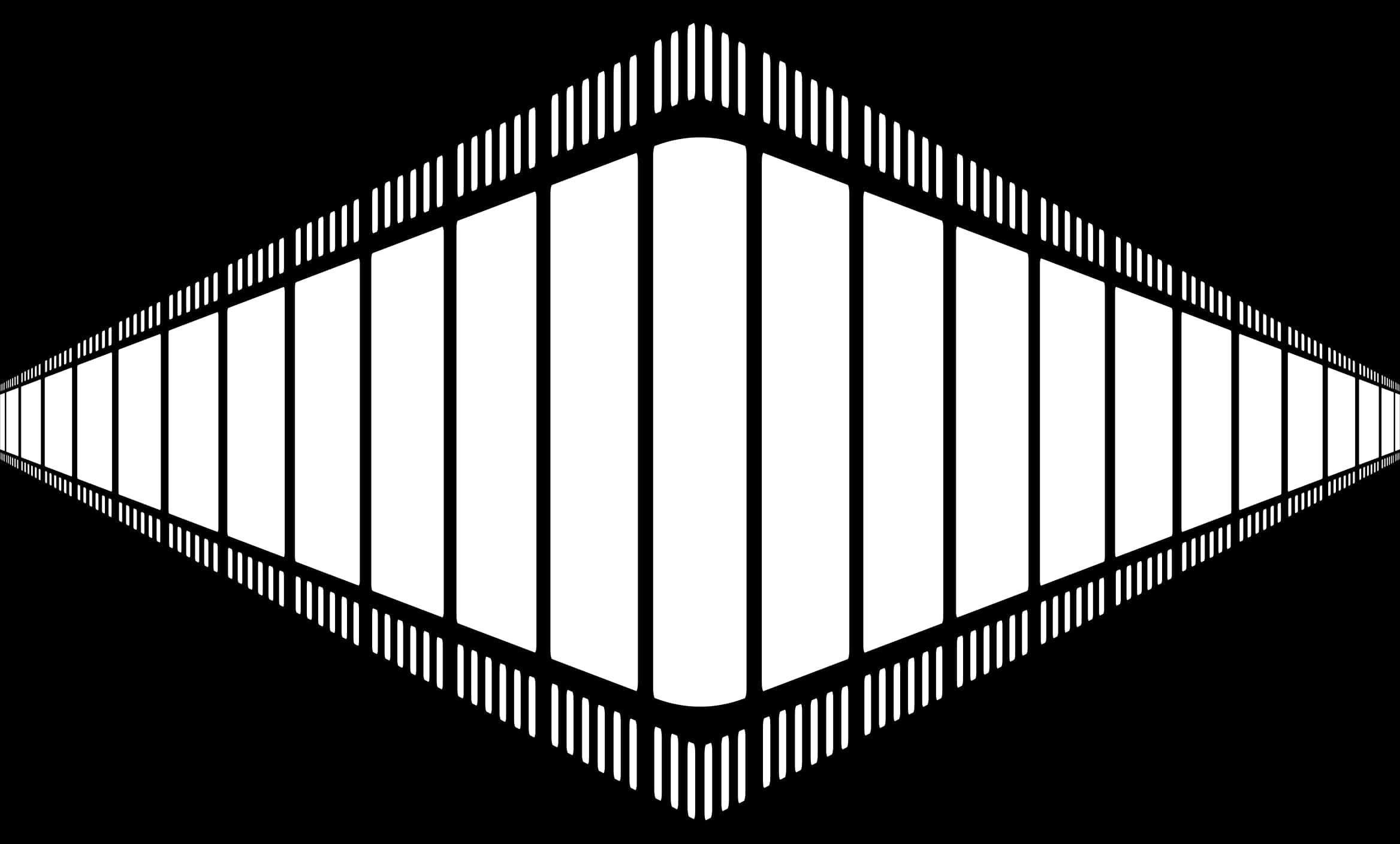 Abstract Filmstrip Illusion PNG image with a transparent background, free high-resolution download