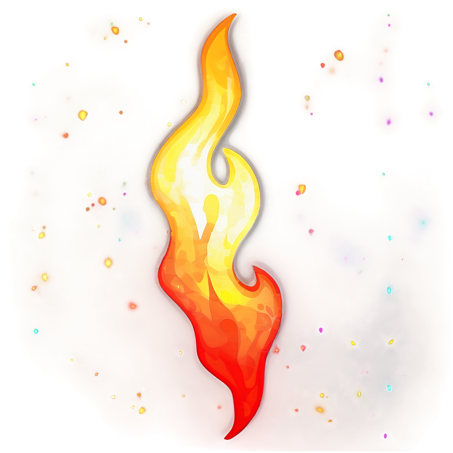 Abstract Fire & Ice Png 79