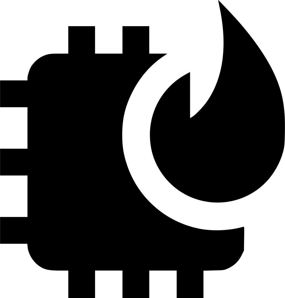Abstract Fireand Cityscape Silhouette PNG with transparent background