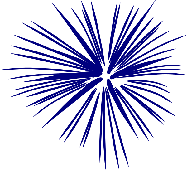 Blue Fireworks Png - Blue Fireworks White Background, Transparent Png PNG with transparent background